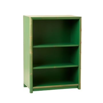 Cliff Crossing Freestanding Bookcase - Green