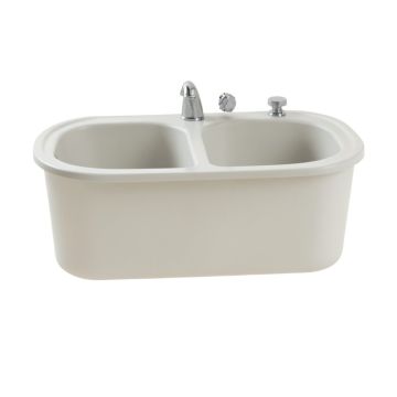 Crosstown 31 '' L X 19 '' W Double Basin Kitchen Sink