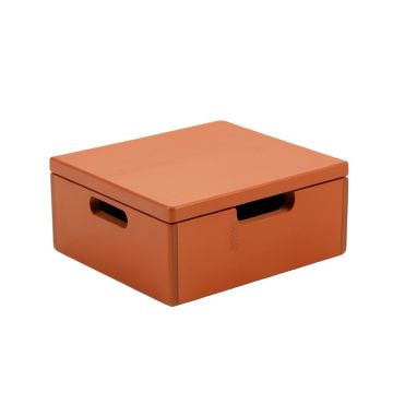 Heath Arc Low Toy Storage Unit - Terracotta