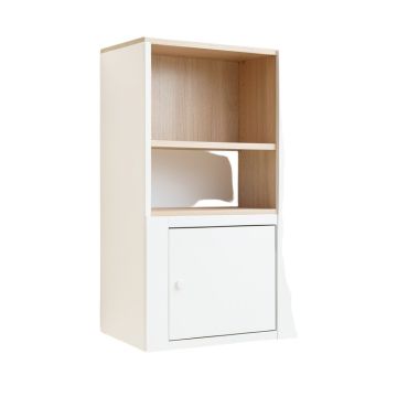 Glen Edge Wall-Mounted Entry Cabinet - White