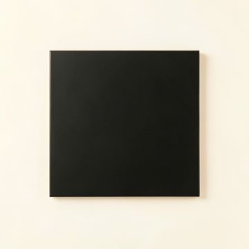 Laurel Arc Uninstalled Square Decorative Tile - Black (synthetic illustration; no displayed measurements)