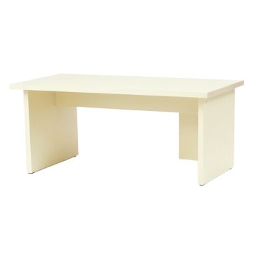 Linden Bend Desktop Monitor Riser - Ivory (synthetic illustration; no displayed measurements)