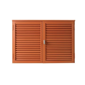 Briar Canyon Wall-Mounted Entry Cabinet - Terracotta (synthetic illustration; no displayed measurements)