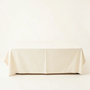 Clay Bridge Flat Bed Sheet - Cream (synthetic illustration; no displayed measurements)