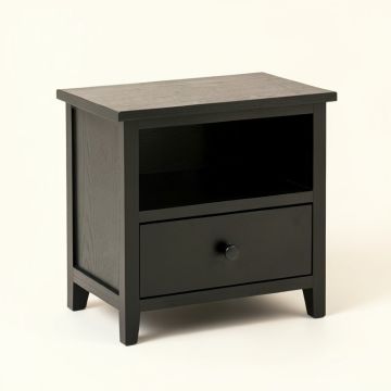 Laurel Dale Nightstand - Black (synthetic illustration; no displayed measurements)