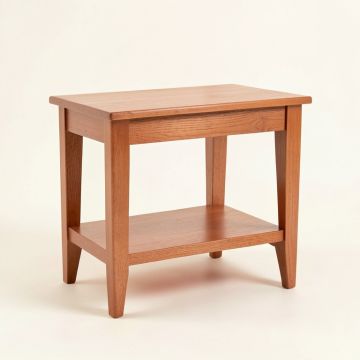 Linden Bend Side Table - Terracotta (synthetic illustration; no displayed measurements)