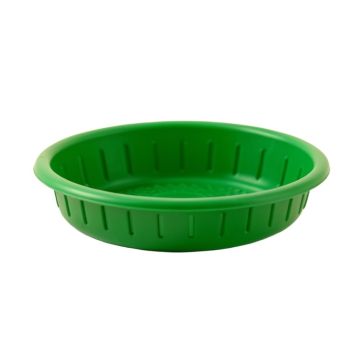 Cliff Bend Empty Under-Desk Cable Tray - Green (synthetic illustration; no displayed measurements)