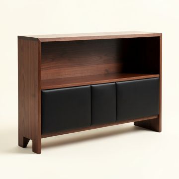 Libby Bookcase Headboard (synthetic illustration; no displayed measurements)