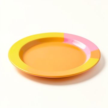 Fantasia 9 '' Melamine Salad Plate (synthetic illustration; no displayed measurements)