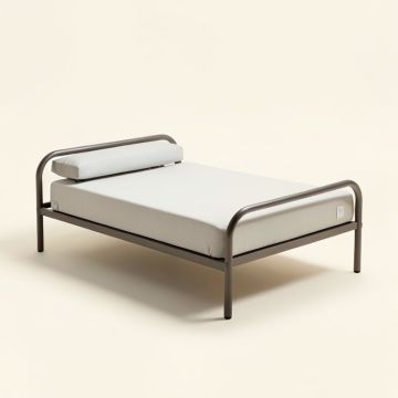 Aesop Twin Metal Daybed (synthetic illustration; no displayed measurements)