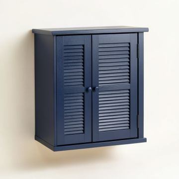 Cliff Dale Wall-Mounted Laundry Cabinet - Navy (synthetic illustration; no displayed measurements)