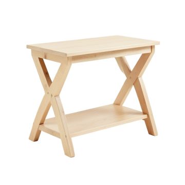 Ash Branch Side Table - Beige