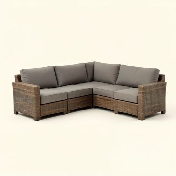 Glynn 4 Piece Sofa Seating Group With Cushions (synthetic illustration; no displayed measurements)