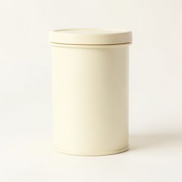 Oak Crossing Storage Canister With Lid - Cream (synthetic illustration; no displayed measurements)