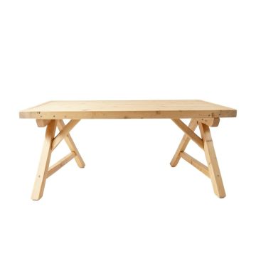 Spruce Bridge Empty Workshop Workbench - Beige