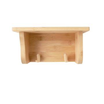 Cliff Bridge Wall-Mounted Entryway Organizer Shelf - Beige