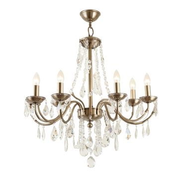 Whitten 4 - Light Unique / Statement Tiered Chandelier With Crystal Accents