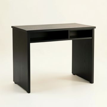 Ash Brook Writing Desk - Black (synthetic illustration; no displayed measurements)