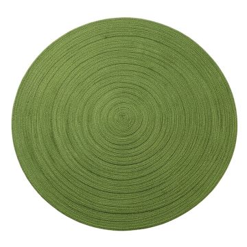 Flint Bluff Round Area Rug - Green