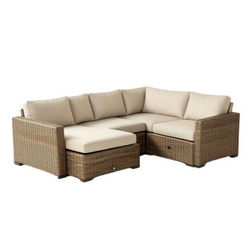 Jeff Patio Sectional With Cushions (synthetic illustration; no displayed measurements)