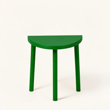 Fern Branch Compact Balcony Table - Green (synthetic illustration; no displayed measurements)