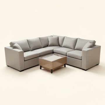 Boadle Outdoor 10 Piece Sofa Seating Group With Cushions (synthetic illustration; no displayed measurements)