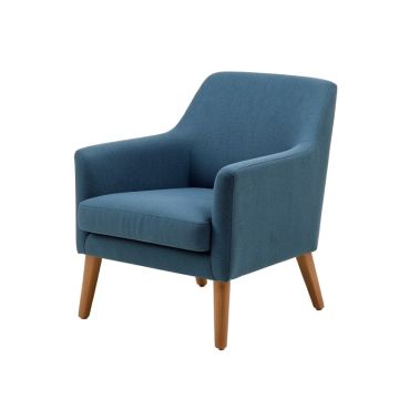 Boxworth Upholstered Arm Chair In Blue