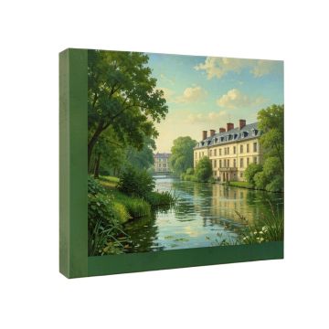 The Promenade Near Argenteuil By Monet Painting On Canvas