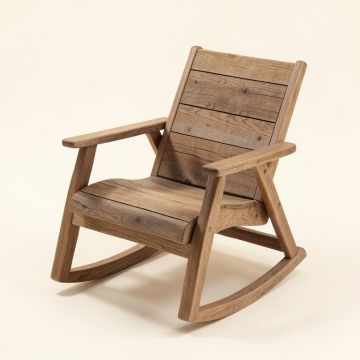 Fong Rocking Chair (synthetic illustration; no displayed measurements)