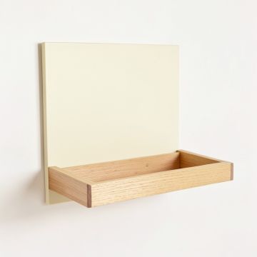 Moss Canyon Empty Wall-Mounted Tool Organizer Panel - Cream (synthetic illustration; no displayed measurements)