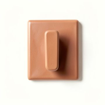 Hazel Bend Wall-Mounted Robe Hook - Terracotta (synthetic illustration; no displayed measurements)