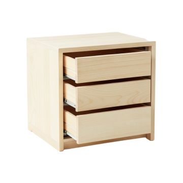 Ash Bridge Small-Parts Storage Drawer Cabinet - Ivory