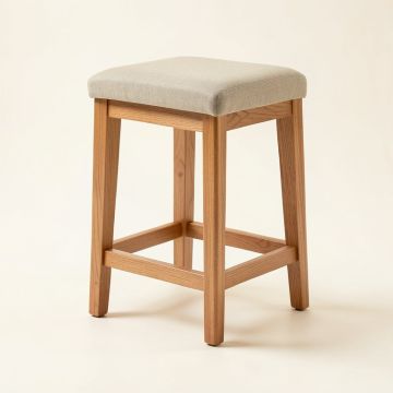 Kalgan Solid Wood Bar & Counter Stool (synthetic illustration; no displayed measurements)