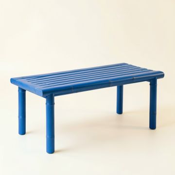 Summit Crossing Indoor Bench - Blue (synthetic illustration; no displayed measurements)