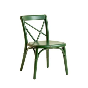 Oak Bridge Dining Chair - Green