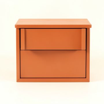 Slate Crossing Small-Parts Storage Drawer Cabinet - Terracotta (synthetic illustration; no displayed measurements)