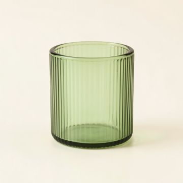 Cedar Arc Empty Candle Holder (synthetic illustration; no displayed measurements)