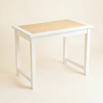 Laurel Crest Patio Table - White (synthetic illustration; no displayed measurements)