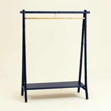 Elm Arc Empty Garment Rack (synthetic illustration; no displayed measurements)