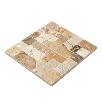 Salvador 6.38 '' X 12.88 '' Beveled Porcelain Mosaic Sheet Floor Use Tile