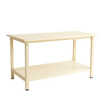 Meadow Bluff Empty Workshop Workbench - Ivory