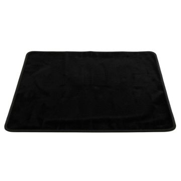 Brook Crest Bath Mat - Black