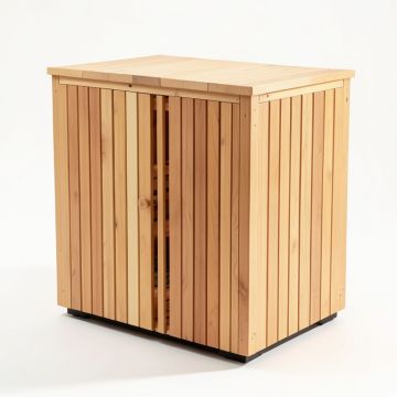 5 Person Traditional Steam Sauna (synthetic illustration; no displayed measurements)