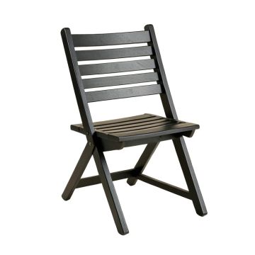 Briar Bluff Folding Outdoor Chair - Black