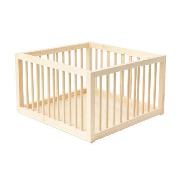 Dawn Edge Empty Furniture-Style Pet Crate - Ivory (synthetic illustration; no displayed measurements)