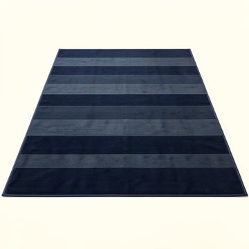 Bay Bend Rectangular Outdoor Rug - Navy (synthetic illustration; no displayed measurements)