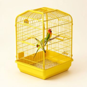 Tanya Pet Dome Top Cockatiel Bird Cage With Removable Tray (synthetic illustration; no displayed measurements)
