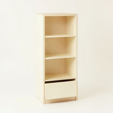 Holly Crossing Narrow Cubby Tower - Cream (synthetic illustration; no displayed measurements)