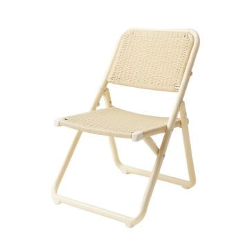 Vale Bluff Folding Outdoor Chair - Cream