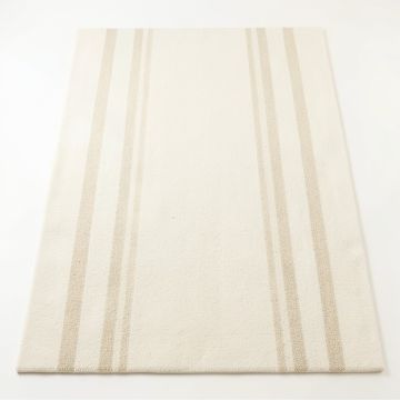 Birch Brook Rectangular Area Rug - Ivory (synthetic illustration; no displayed measurements)